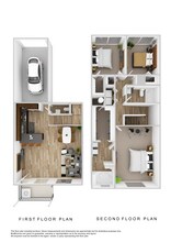 3 BED 2.5 BATH LOT 9 floor plan